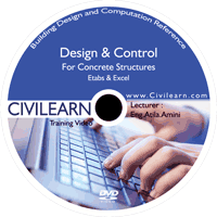 کنترلهای آئین نامه ای و طراحی سازه بتنی بر اساس ACI318-08 در ایتبس 2013